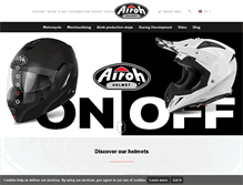 Tablet Screenshot of airoh.com